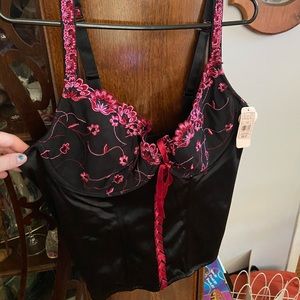 Plus size corset/boustier.